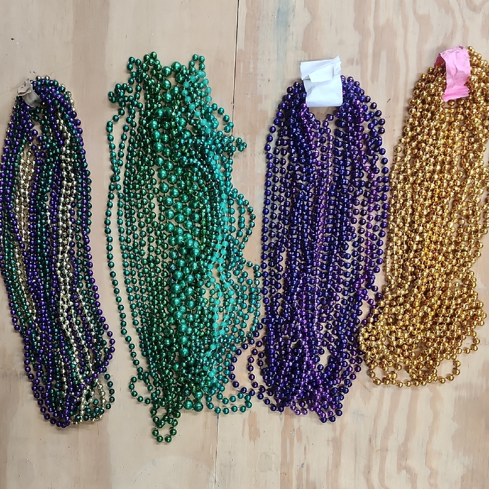 Colorful Beaded Set Madri Gra Beads